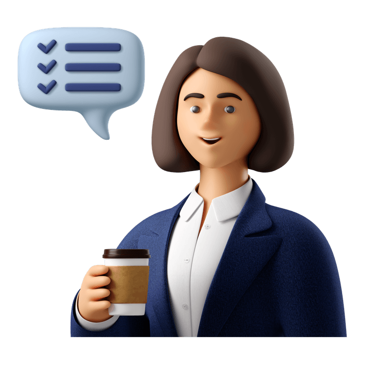 Business woman illustration